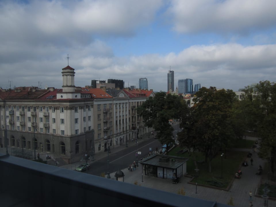 Ausblick vom Zimmer Hotel Novotel Vilnius
