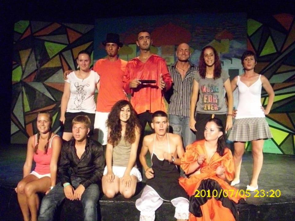 Das Animationsteam Club Turtas Beach Hotel