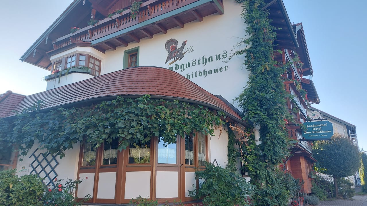 Außenansicht Land-gut-Hotel Zum Schildhauer