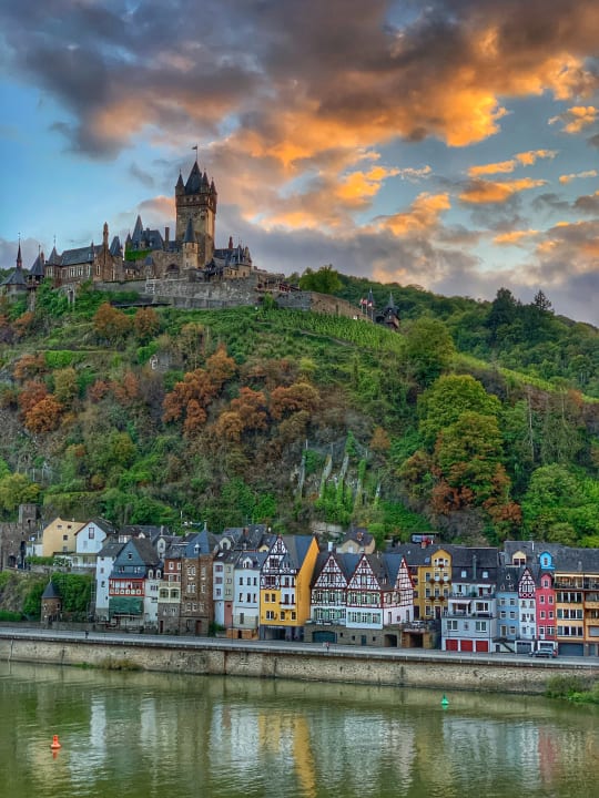 Ausblick Moselstern Hotel Brixiade & Triton