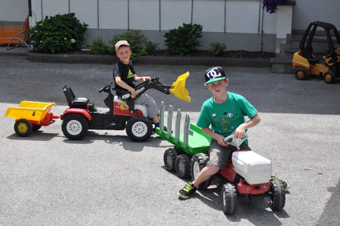 Viele Spielsachen für die Kinder Badererhof