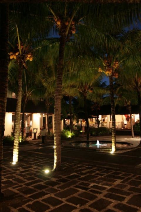 Lobby Bereich bei Nacht Ambre Mauritius