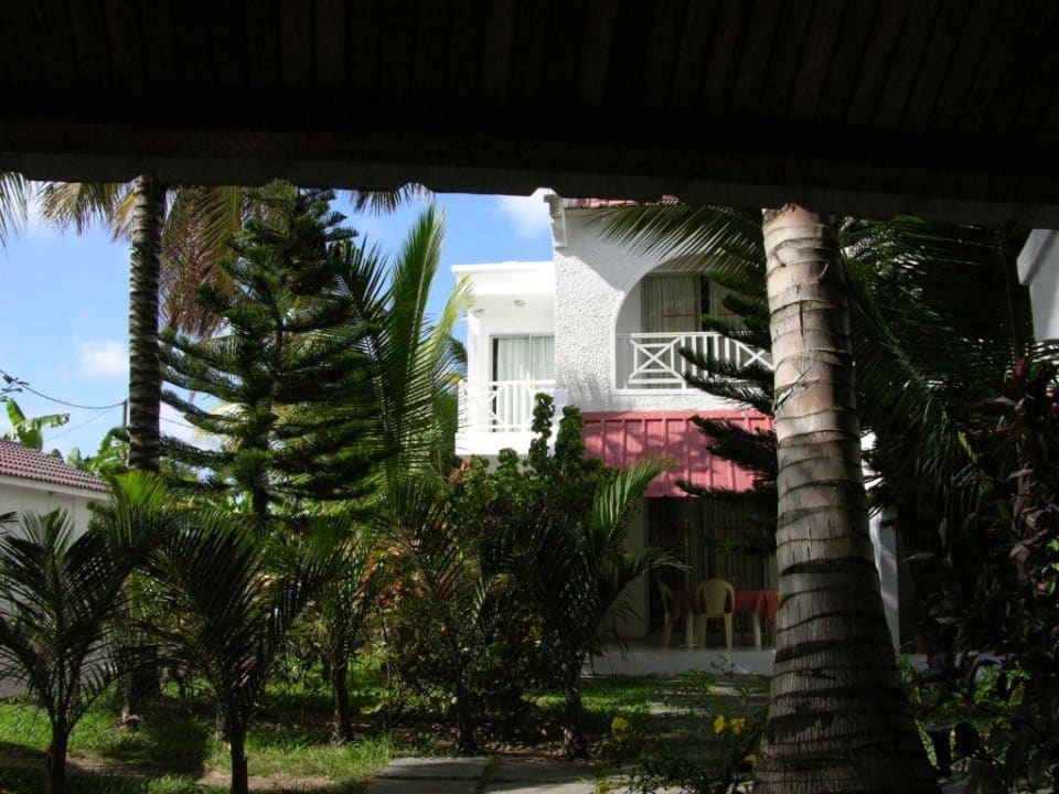 Blick von der Terrasse Ocean Villas Hotel