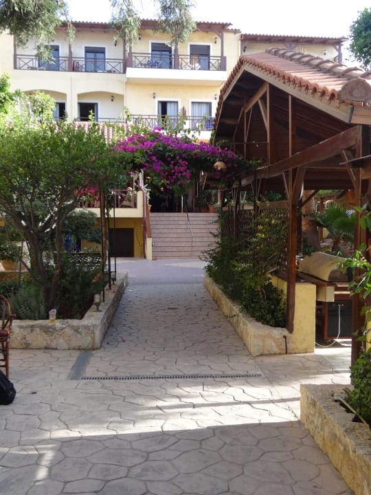 Weg zum Restaurant Cactus Beach