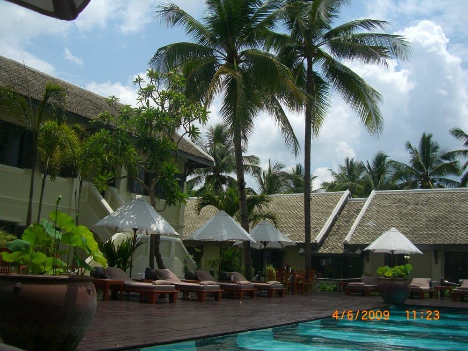 Poolbereich Villa Maly