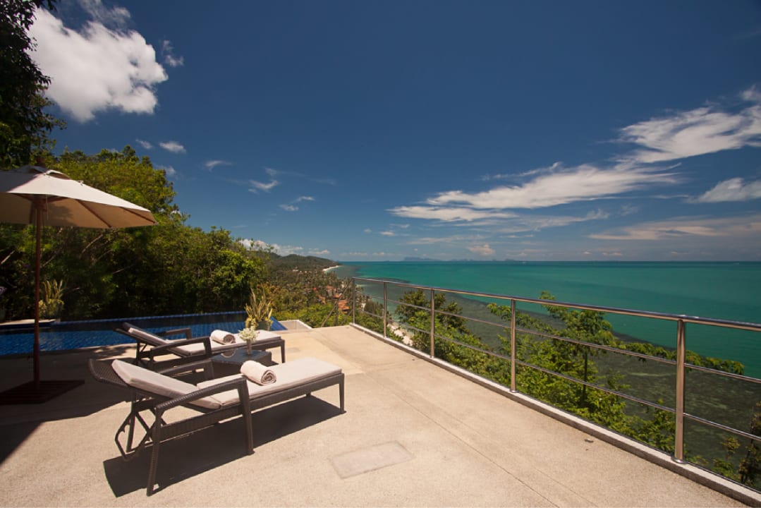 Ausblick Ban Tai Villa