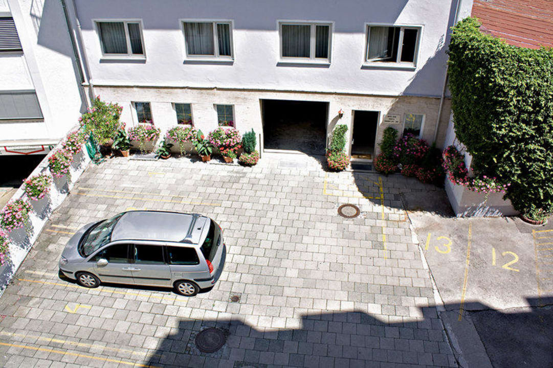 Innenhof Hotel Alfa Zentrum