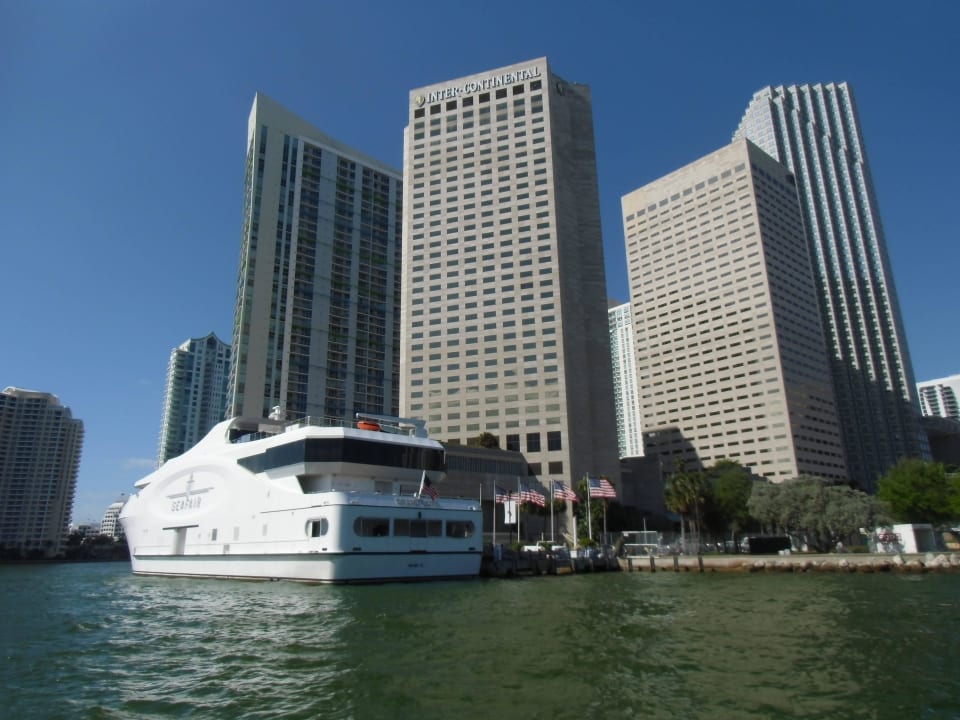 Vom Boot aus InterContinental Miami