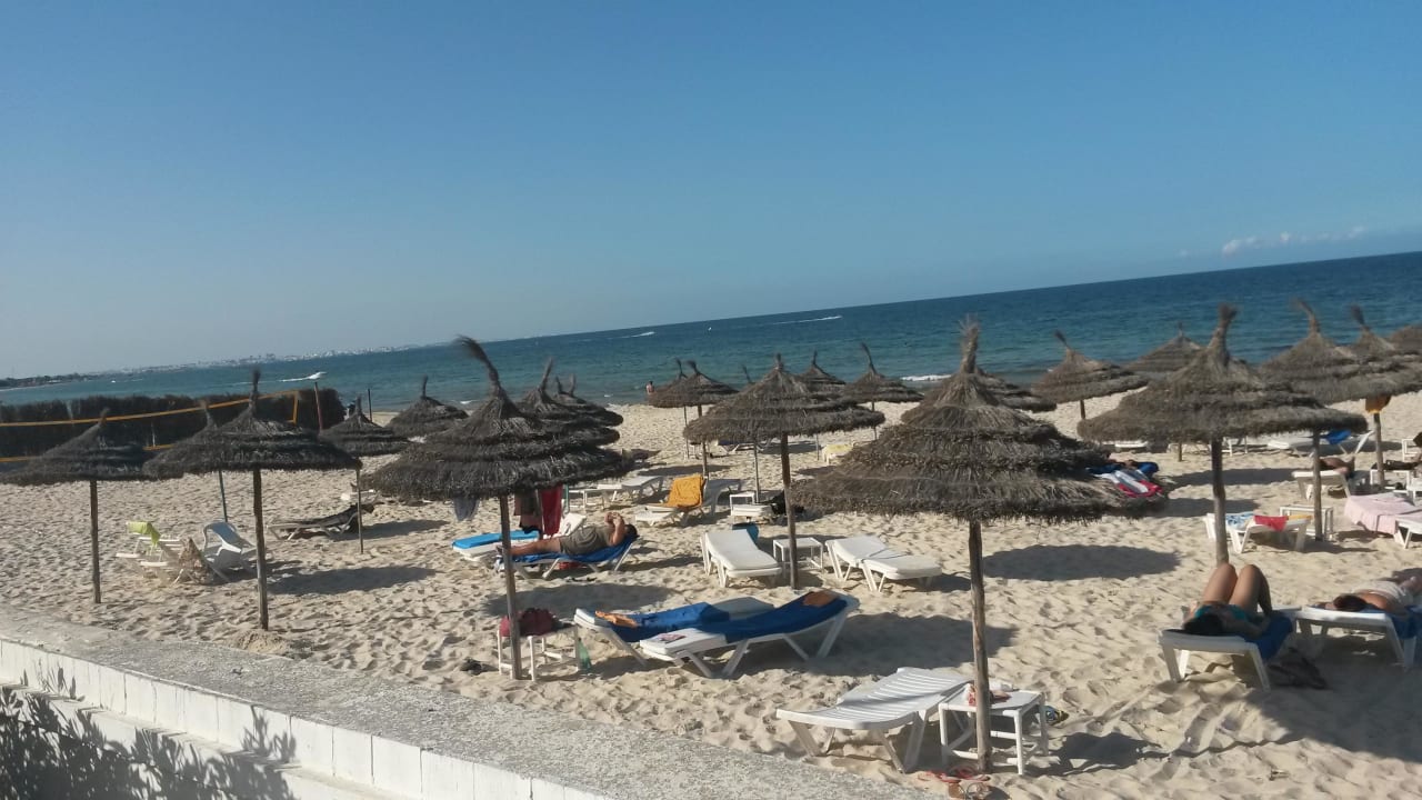 Strand direkt am Hotel Hotel Amir Palace