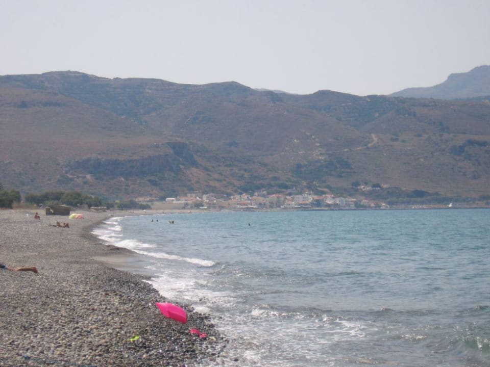 Plaża przy hotelu Chrispy Waterpark Resort