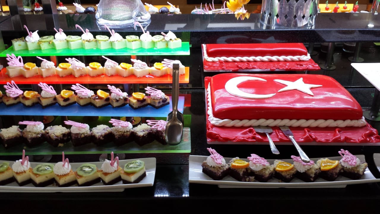 Es sah jeden Abend anders aus - einfach super Adalya Ocean Deluxe