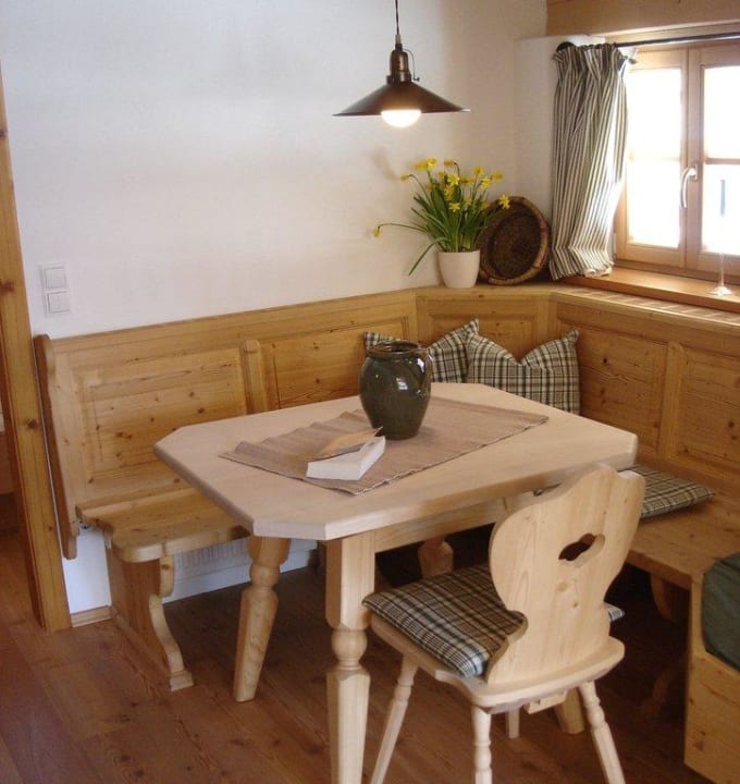 Ferienwohnung 1 Essbereich Landhaus Bärnbichl