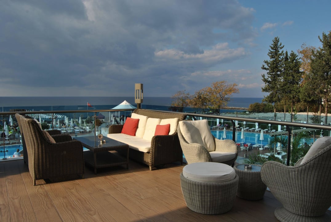 Kurz vor Sonnenuntergang Azura Deluxe Resort & Spa Hotel