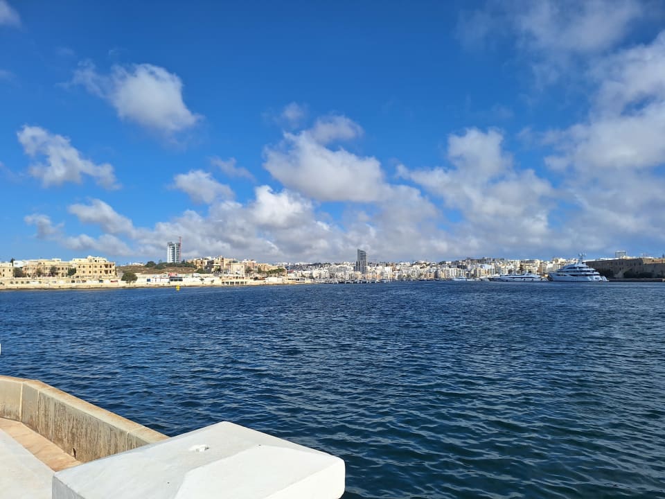 Ausblick Grand Hotel Excelsior Malta
