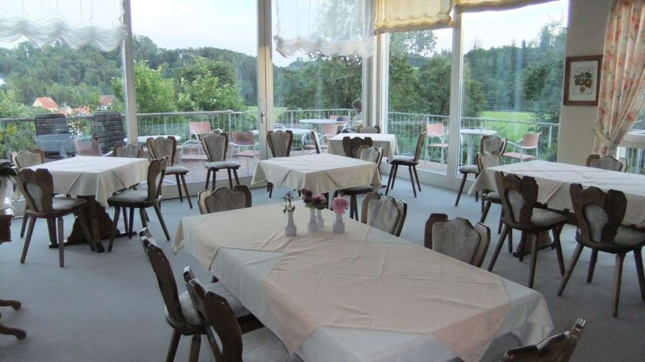 Wintergarten - Frühstücksplatz Gästehaus Berlinger
