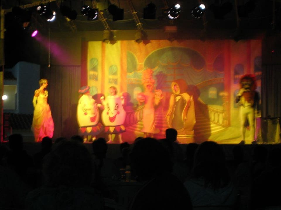 Abendbühne blau punta reina