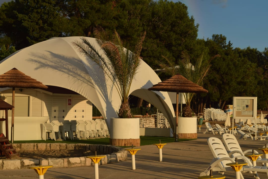 Bar am Hotelstrand Hotel Aurora Plava Laguna