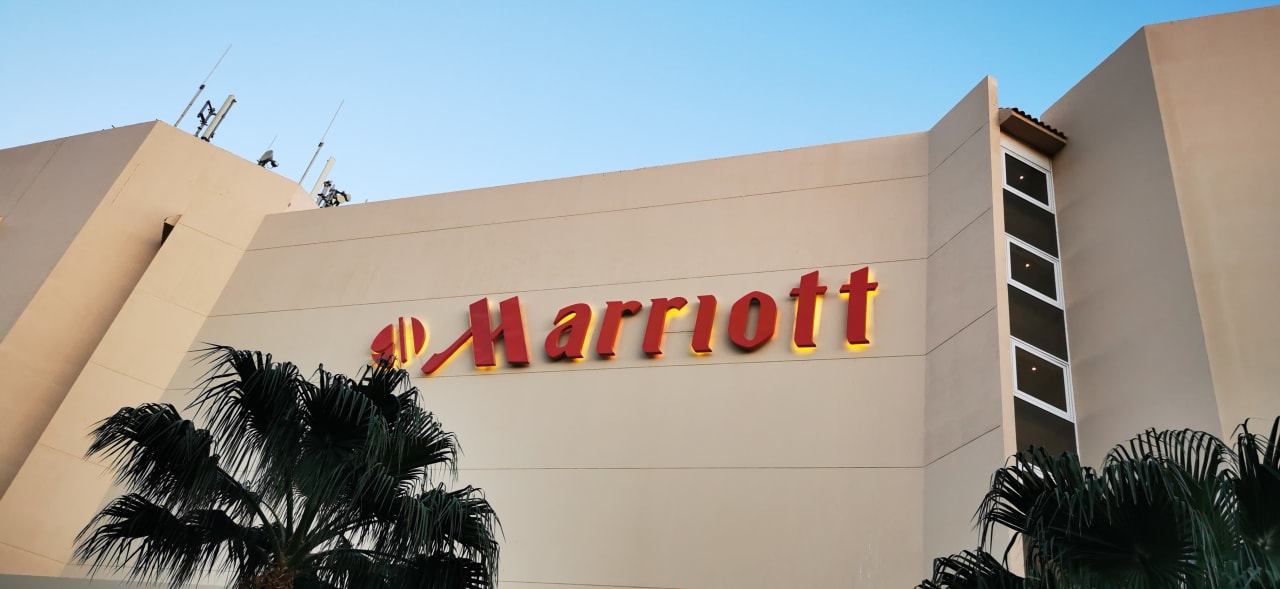 Außenansicht Marriott Hurghada Beach Resort