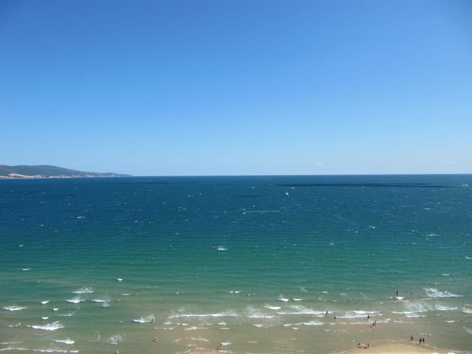 Blick nach Osten Burgas Beach Hotel