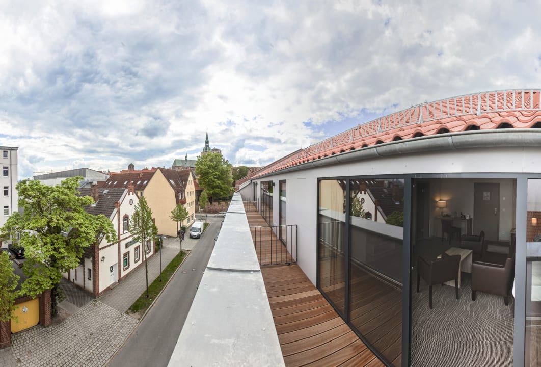 Zimmer mit Terrasse Seemannshus - Haus 2 Hotel Hafenresidenz Stralsund