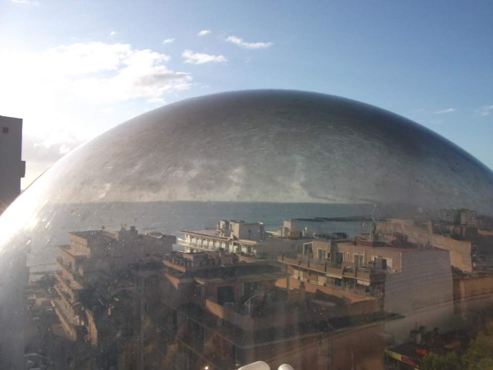 Kuppel-Blick Bei Juan Playa Blanca