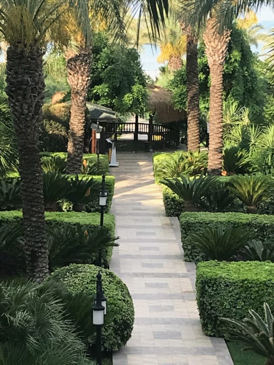 Gartenanlage Sunis Kumköy Beach Resort Hotel & Spa
