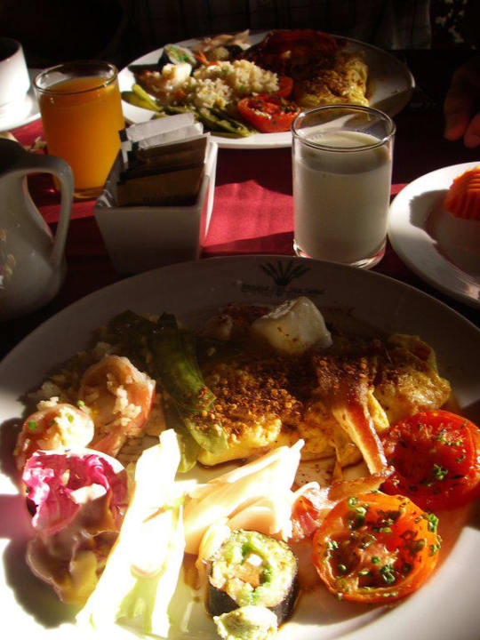 Frühstück Banana Fan Sea Resort