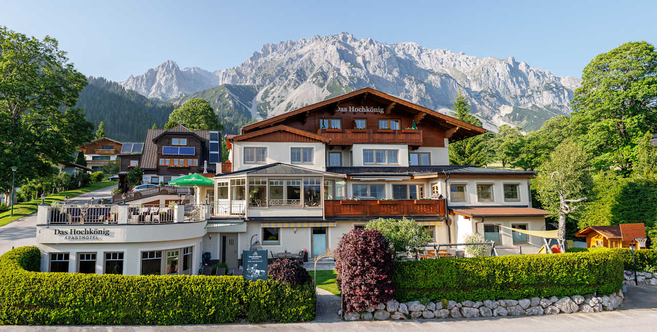 Außenansicht Aparthotel DAS Hochkönig
