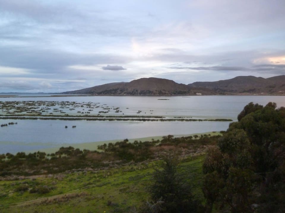 Blick auf den Titicacasee GHL Hotel Lago Titicaca