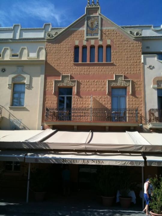 Blick auf das Hotel Sercotel Kalma Sitges Hotel