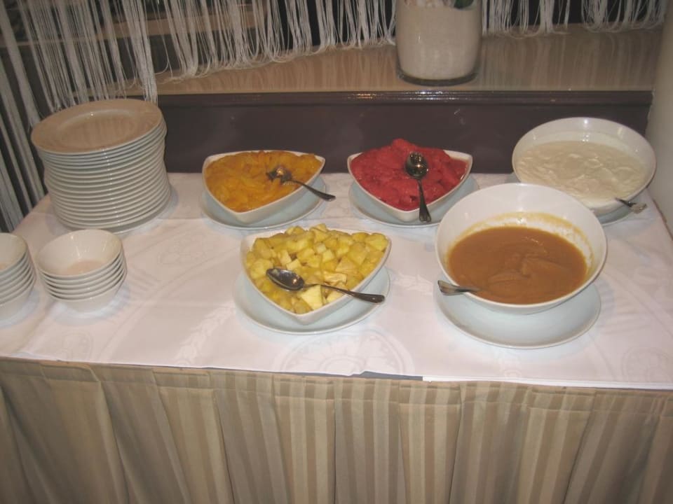 Frühstücksbuffet  Hotel Ampère
