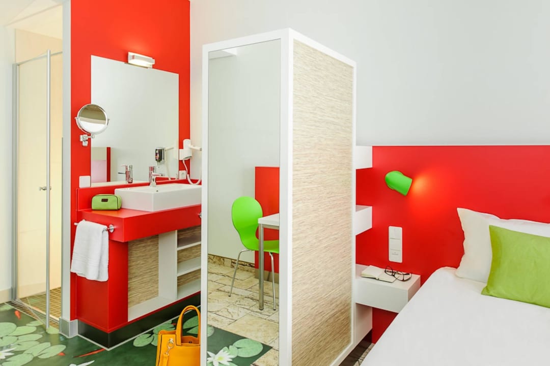 Badezimmer Hotel ibis Styles Karlsruhe Ettlingen