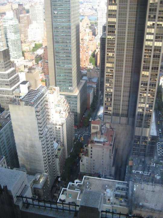 Ausblick aus der 39. Etage The Waldorf Astoria New York