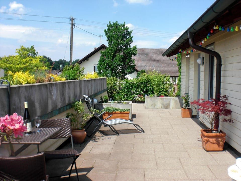 Terrasse Vita Haus am Palmengarten