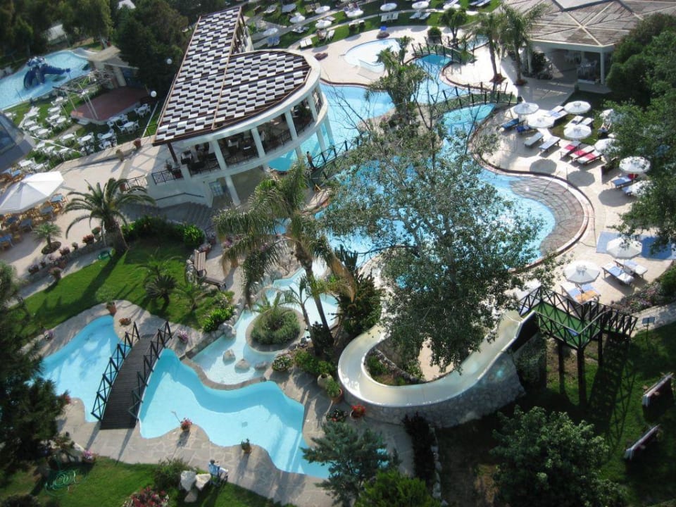 Pool mit Rutsche Hotel Calypso Beach