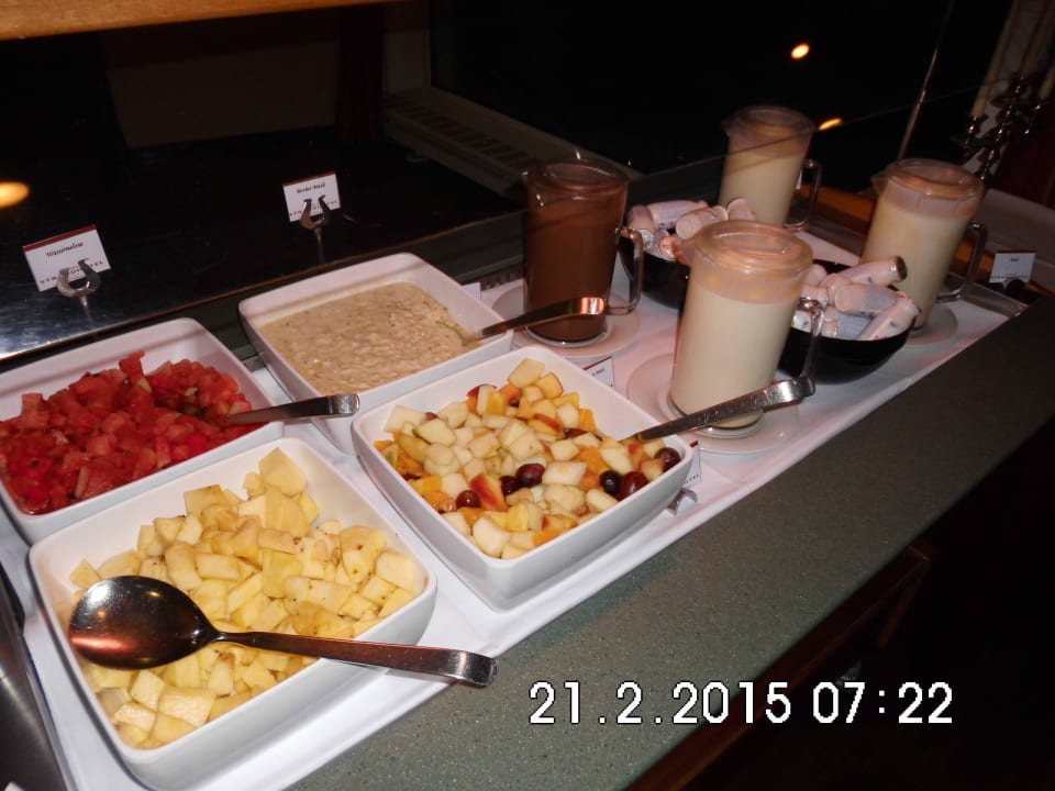 Die Obstecke zum Frühstück Morada Strandhotel Ostseebad Kühlungsborn