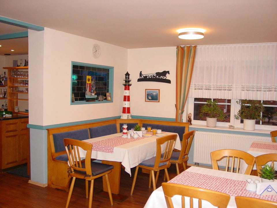 Frühstücksraum Pension Sturmmöwe