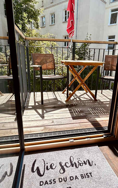 Ausblick The Green Rostock Apartment Hotel