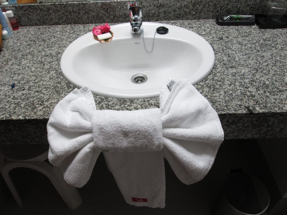 Nette Deko im Bad Relaxia Olivina