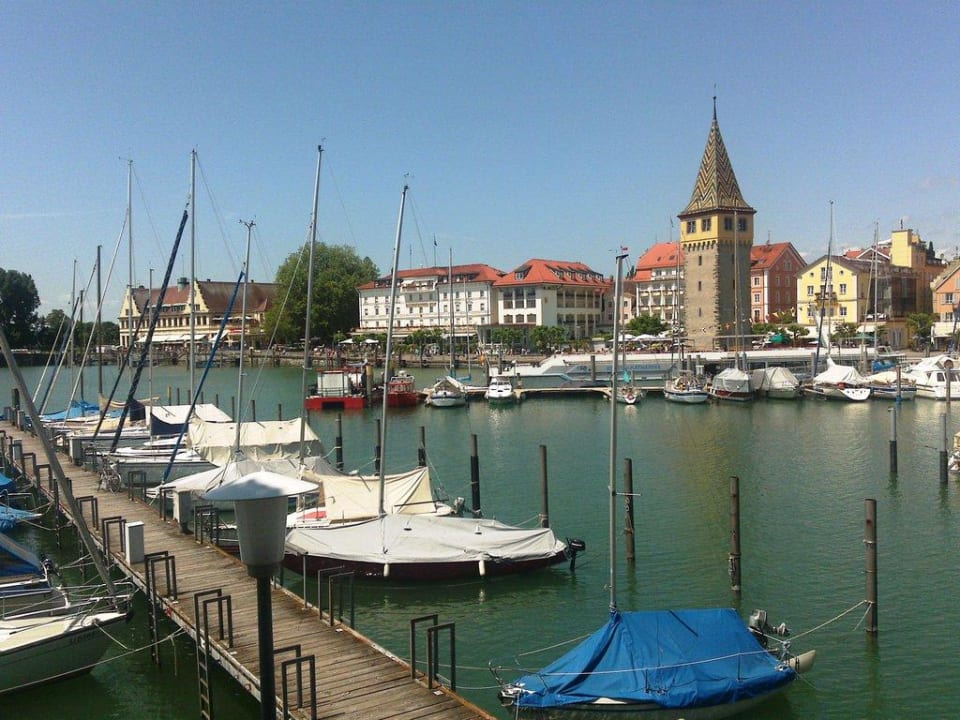 Blick von der Seeseite Hotel Bayerischer Hof