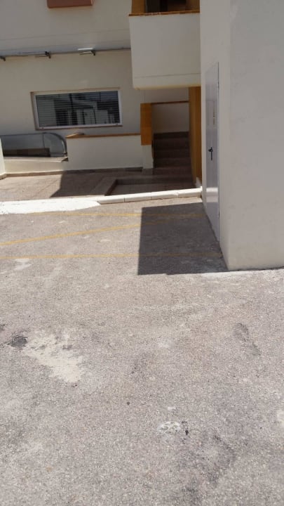 Zimmeraufgang von unten blau punta reina