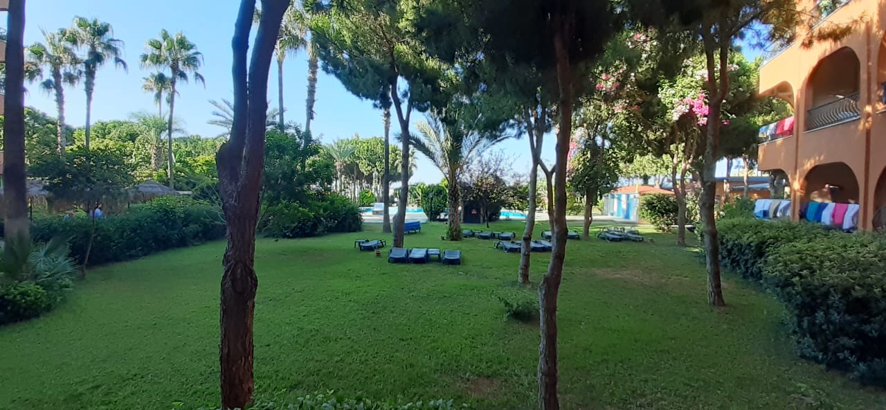 Ausblick Club Turtas Beach Hotel