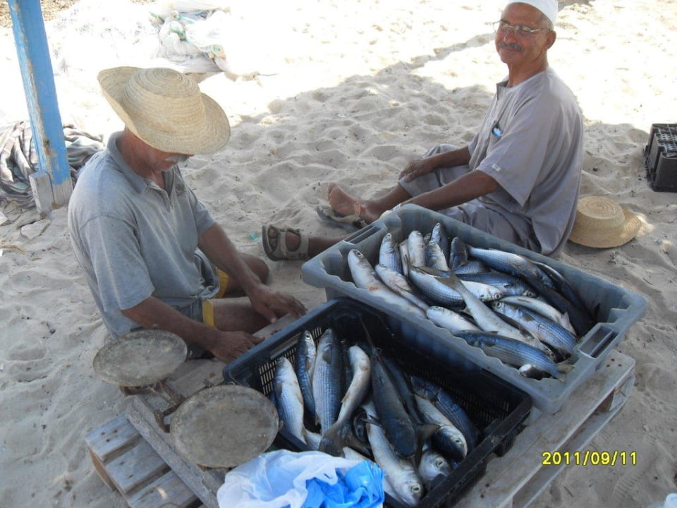 Fischer am Strand  Calimera Yati Beach
