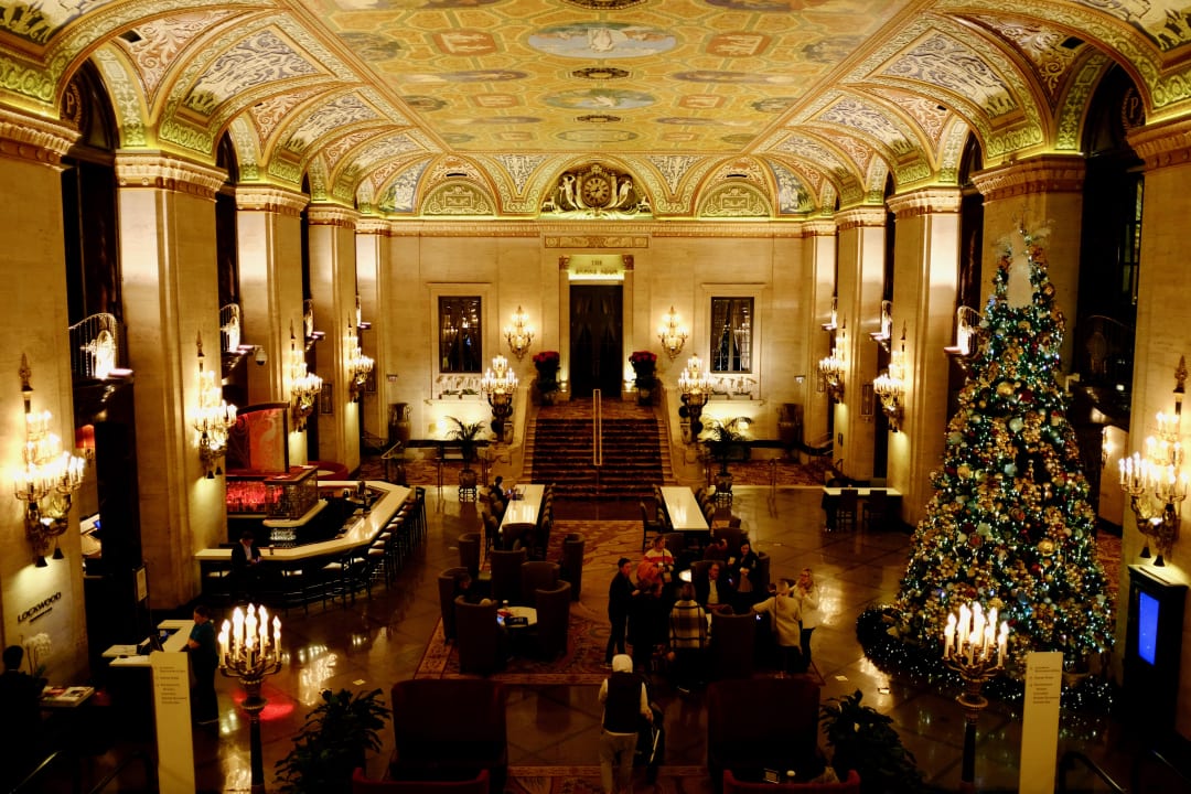 Lobby Palmer House A Hilton Hotel