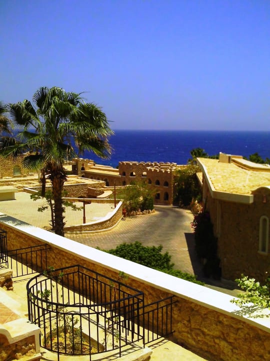 Blick von der Terrasse Pickalbatros Citadel Resort