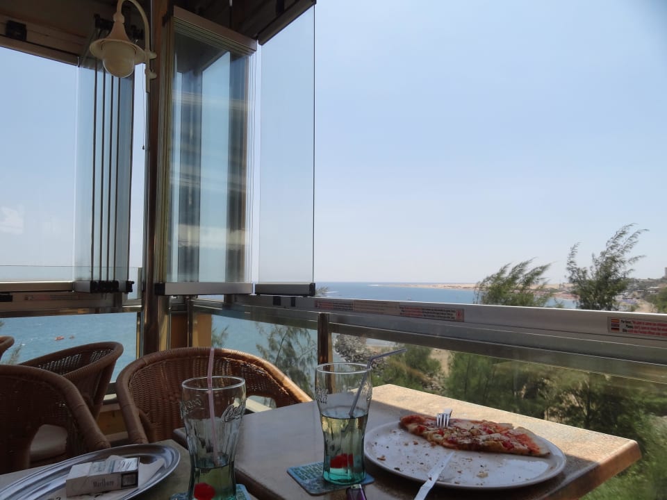 Restaurantausblick Hotel Europalace