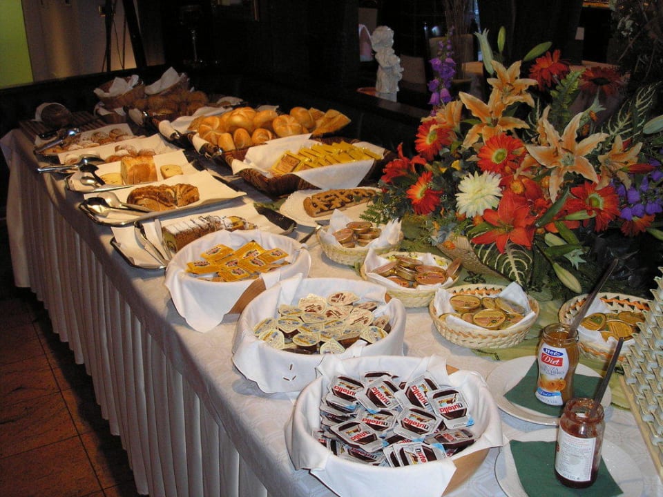 Small part of breakfast buffet Hotel Continental
