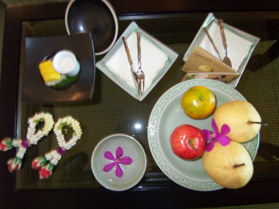 Begrüßungspräsent Hotel The Peninsula Bangkok