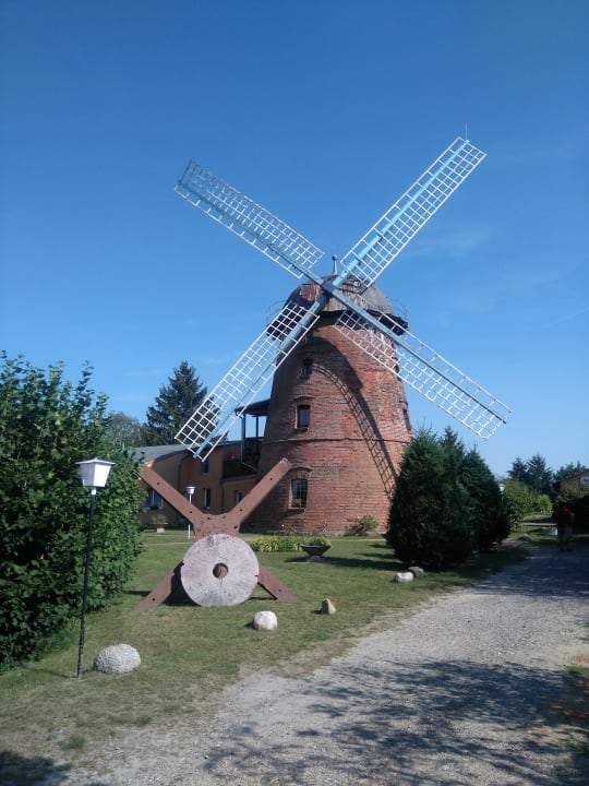 Außenansicht Pension Holländer-Mühle