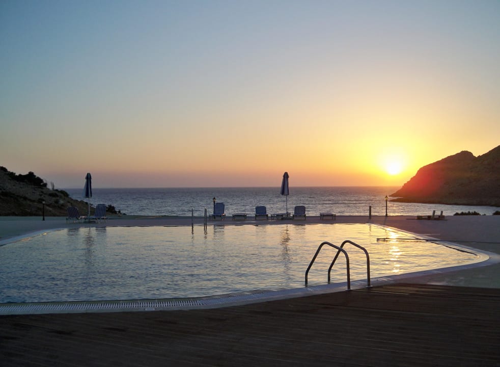 Sunset in Arkassa Royal Beach Hotel